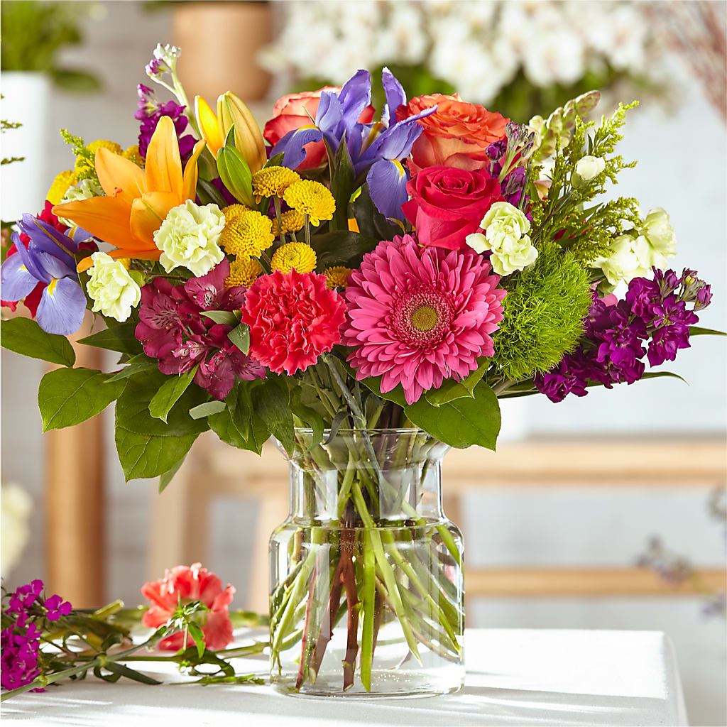 Bold & Bright – A Florist Original – Flower House Iii, Spring Hill FL