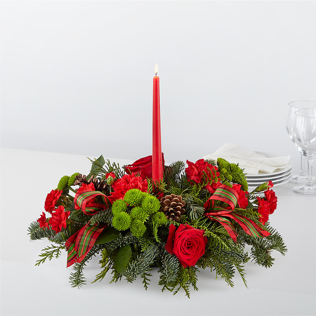 By the Candlelight Centerpiece – Flower House Iii, Spring Hill FL