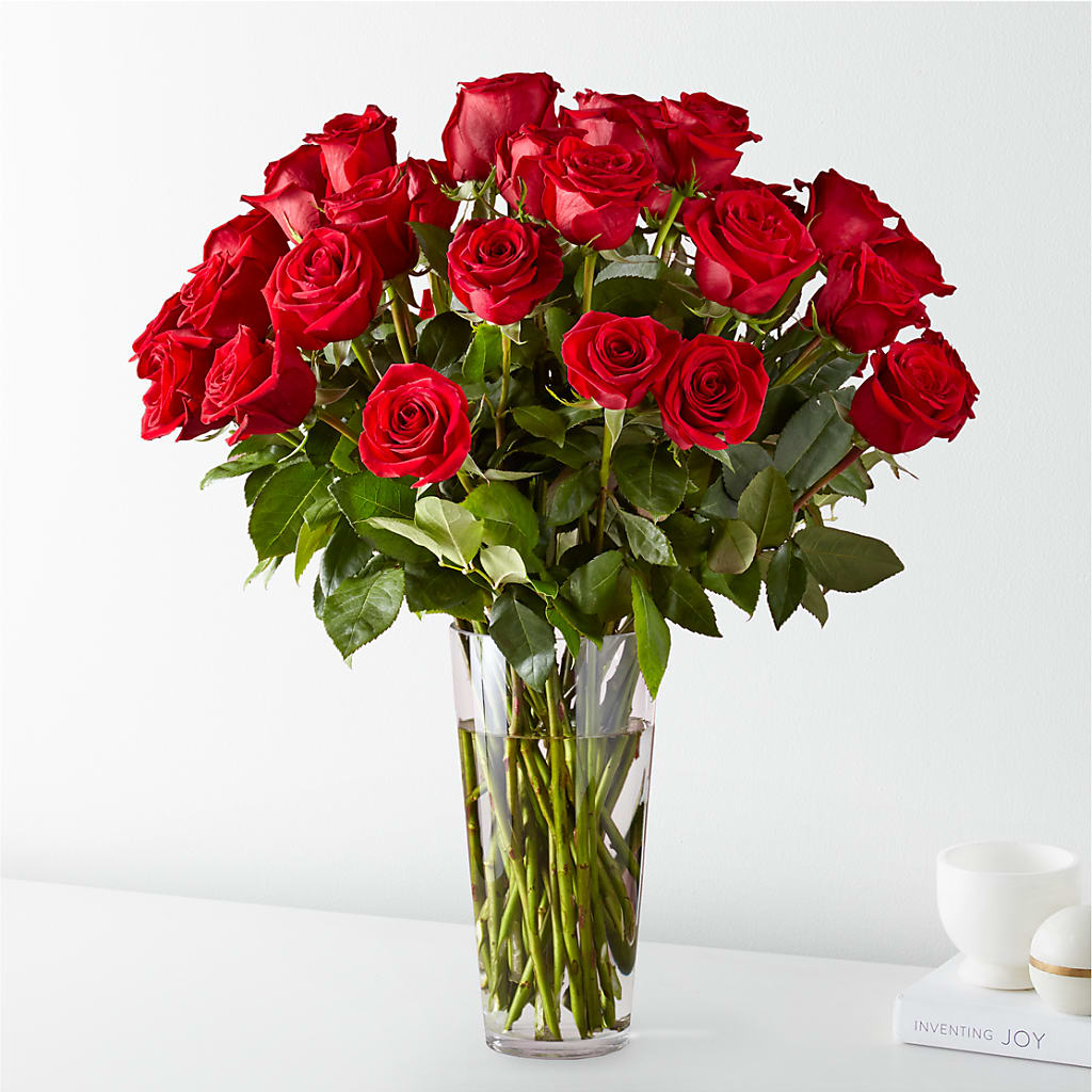 Long Stem Red Rose Bouquet – Flower House Iii, Spring Hill FL
