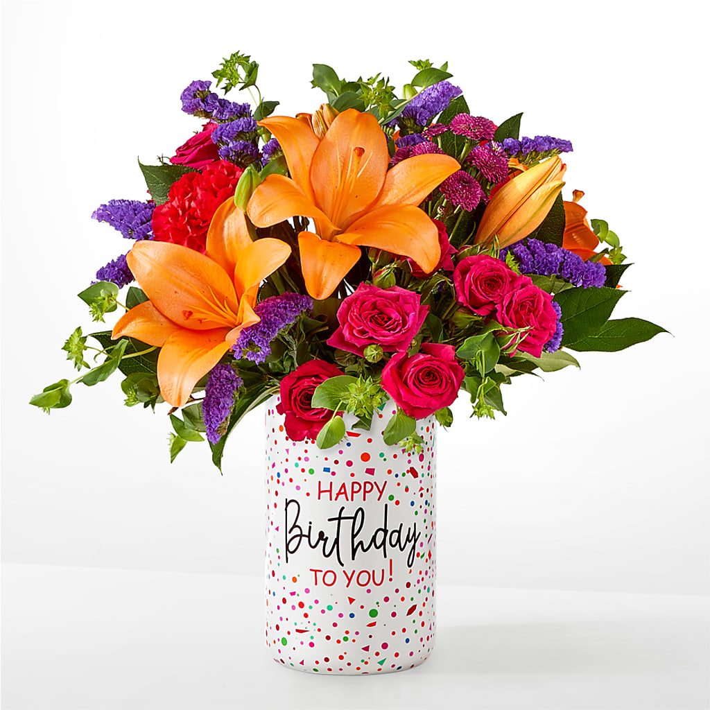 Birthday Palooza Bouquet – Flower House Iii, Spring Hill FL