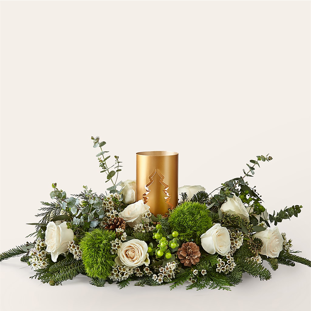Chestnuts Roasting Centerpiece – Flower House Iii, Spring Hill FL