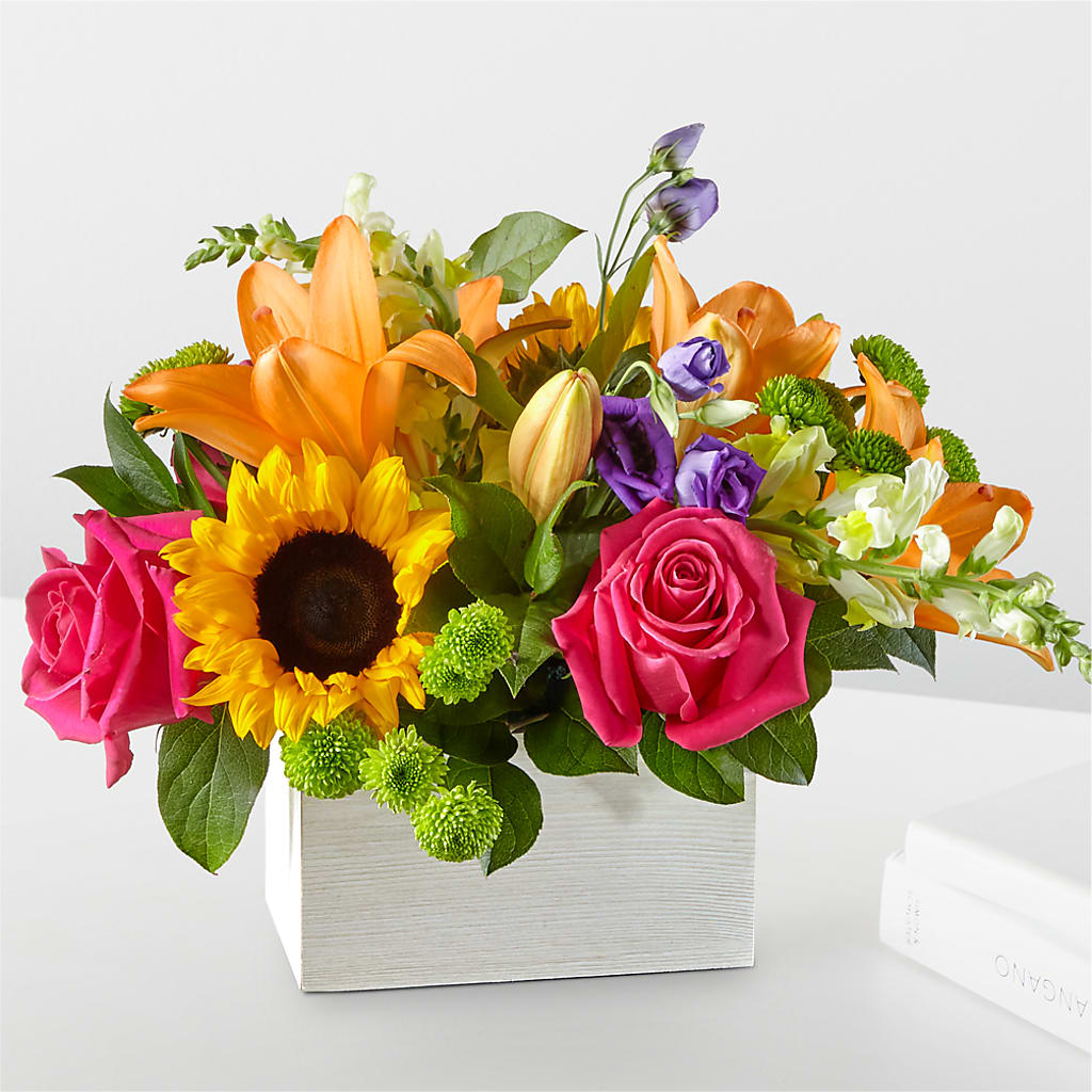 Best Day Box Bouquet – Flower House Iii, Spring Hill FL