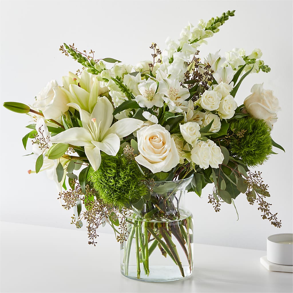Fresh Linen Bouquet – Flower House Iii, Spring Hill FL
