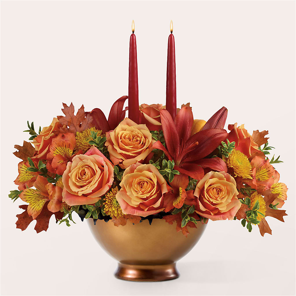 Harvest Table Centerpiece – Flower House Iii, Spring Hill FL