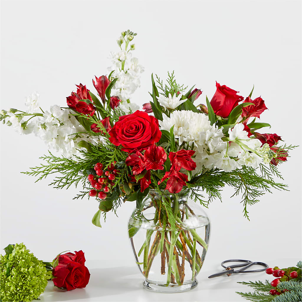 Merry Moment Bouquet – A Florist Original – Flower House Iii, Spring Hill FL