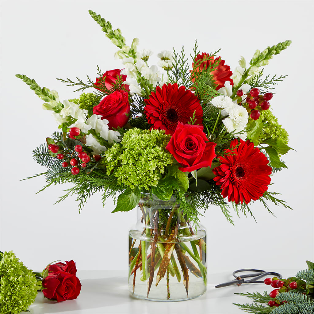 Merry Moment Bouquet – A Florist Original – Flower House Iii, Spring Hill FL