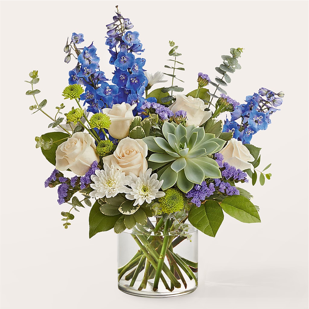Cerulean Waves Bouquet – Flower House Iii, Spring Hill FL