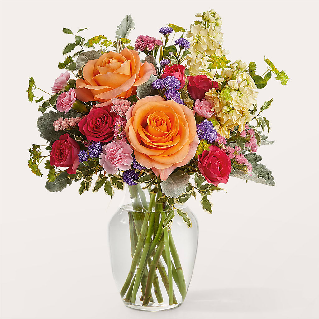 Tangerine Tango Bouquet – Flower House Iii, Spring Hill FL