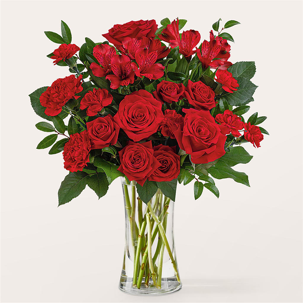 Brilliant Ruby Bouquet – Flower House Iii, Spring Hill FL