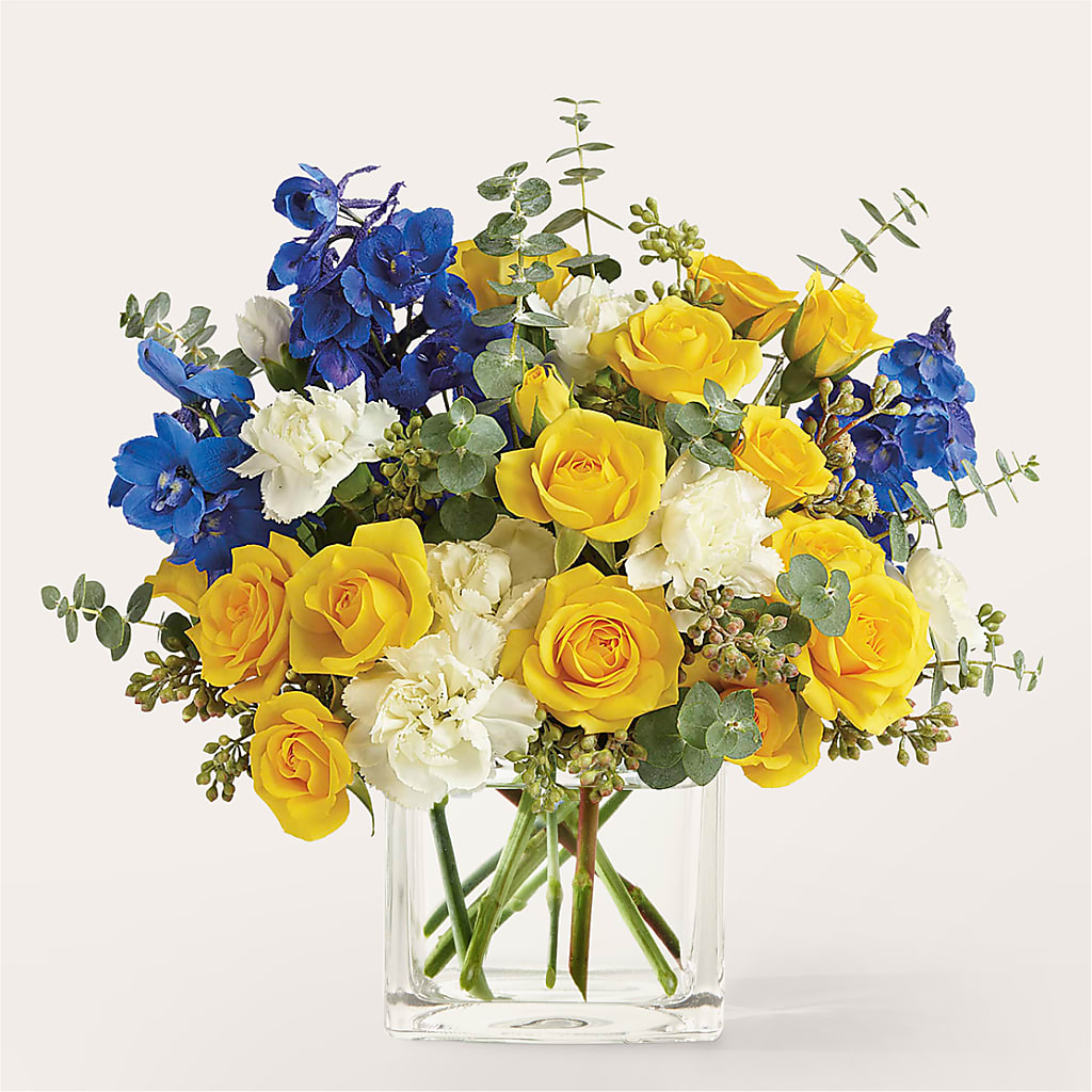 Sparkling Citrine Bouquet – Flower House Iii, Spring Hill FL