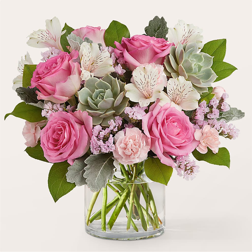 Dusty Rose Bouquet – Flower House Iii, Spring Hill FL