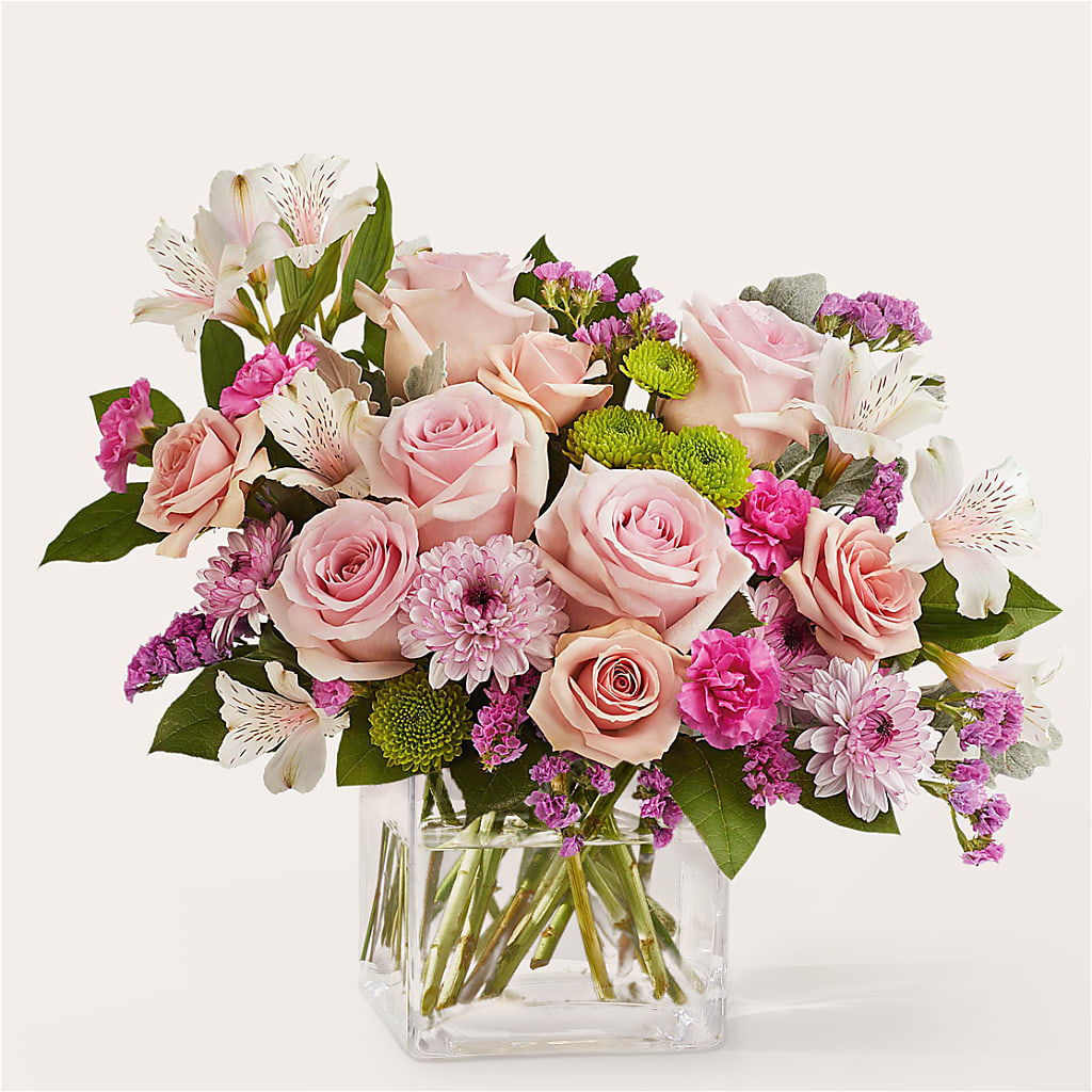 Pink Suede Bouquet – Flower House Iii, Spring Hill FL