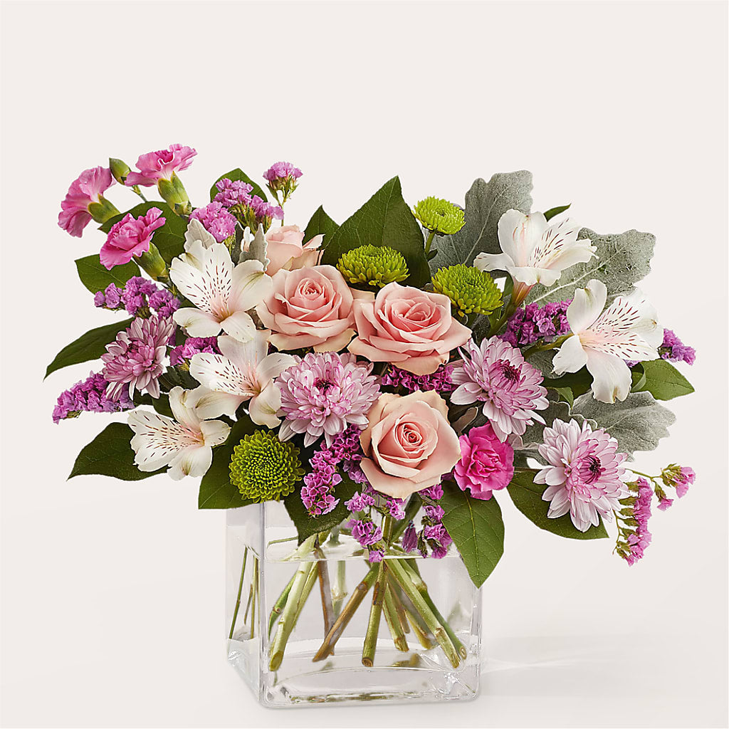 Pink Suede Bouquet – Flower House Iii, Spring Hill FL