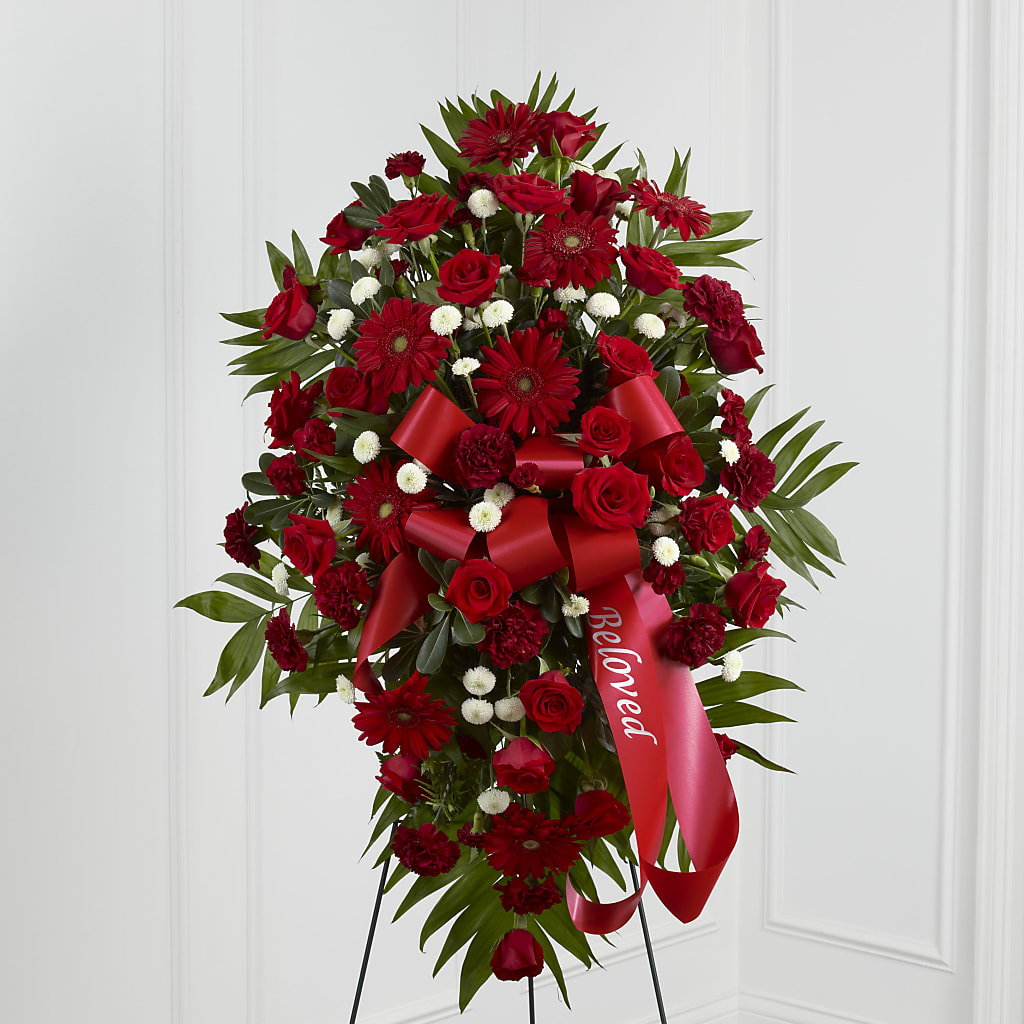 Treasured Memories Standing Spray – Flower House Iii, Spring Hill FL