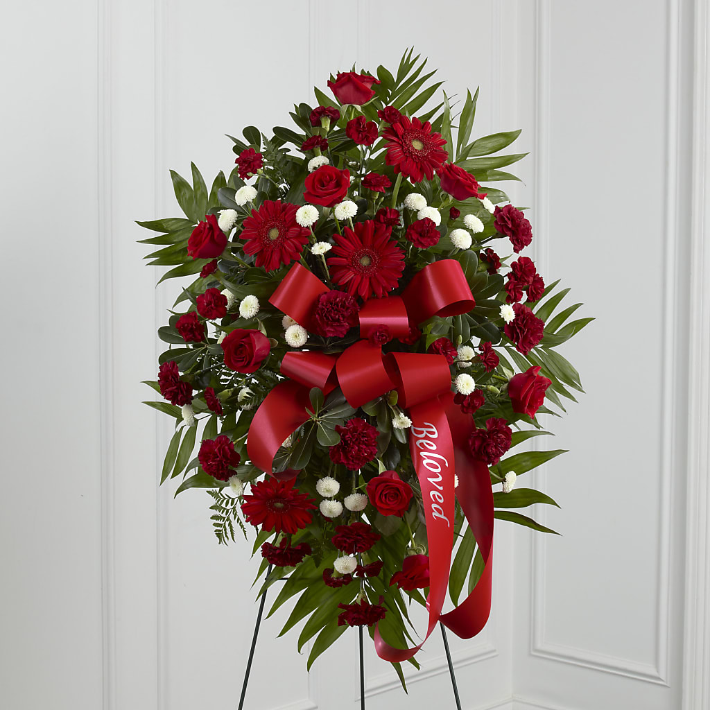 Treasured Memories Standing Spray – Flower House Iii, Spring Hill FL