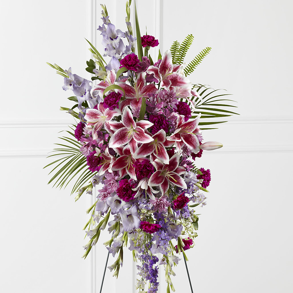 Tender Touch Standing Spray – Flower House Iii, Spring Hill FL