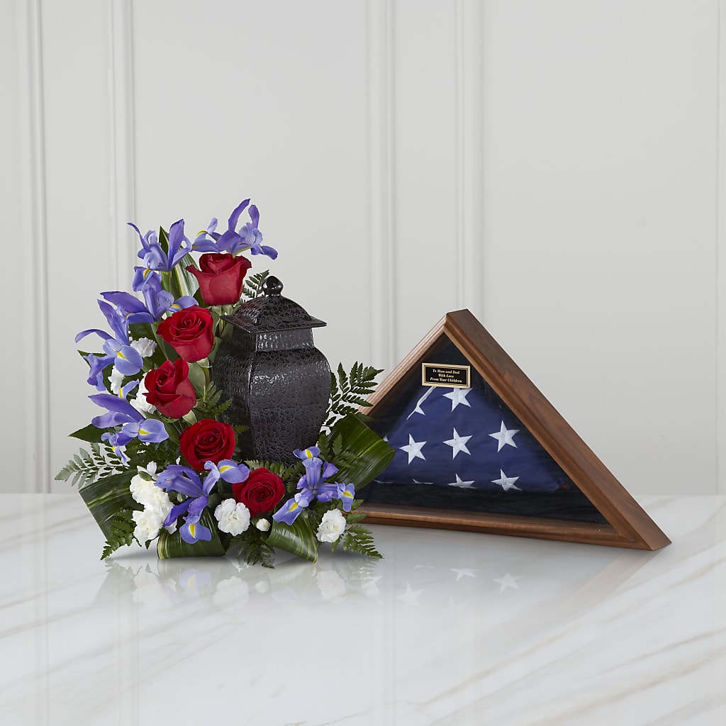 Patriotic Tribute Arrangement – Flower House Iii, Spring Hill FL