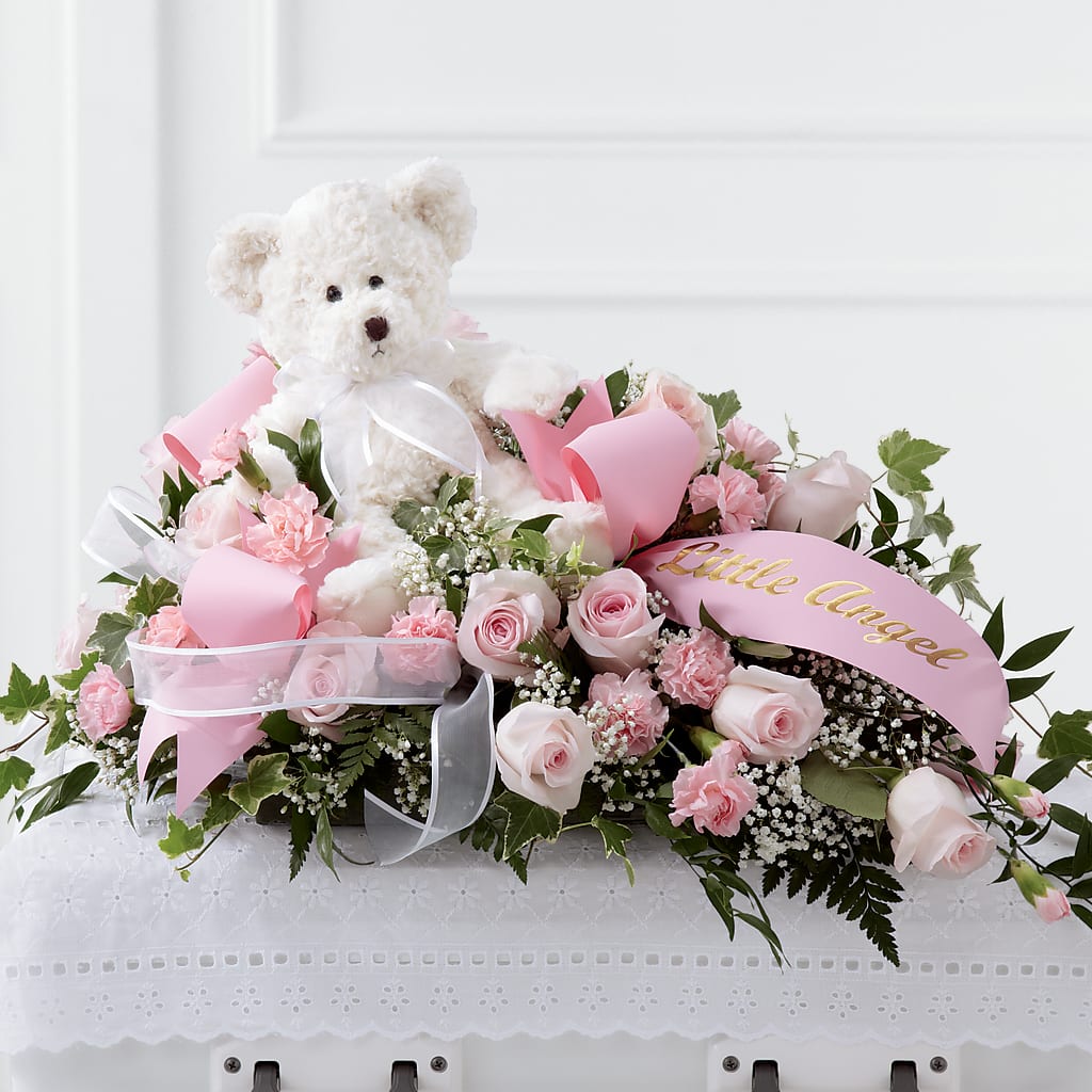 Touch of Sympathy Casket Spray – Flower House Iii, Spring Hill FL