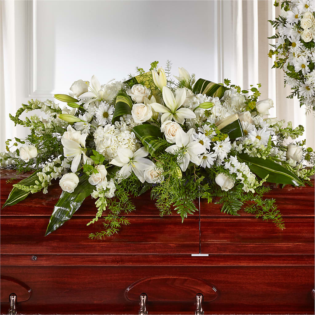Abundance Casket Spray – Flower House Iii, Spring Hill FL