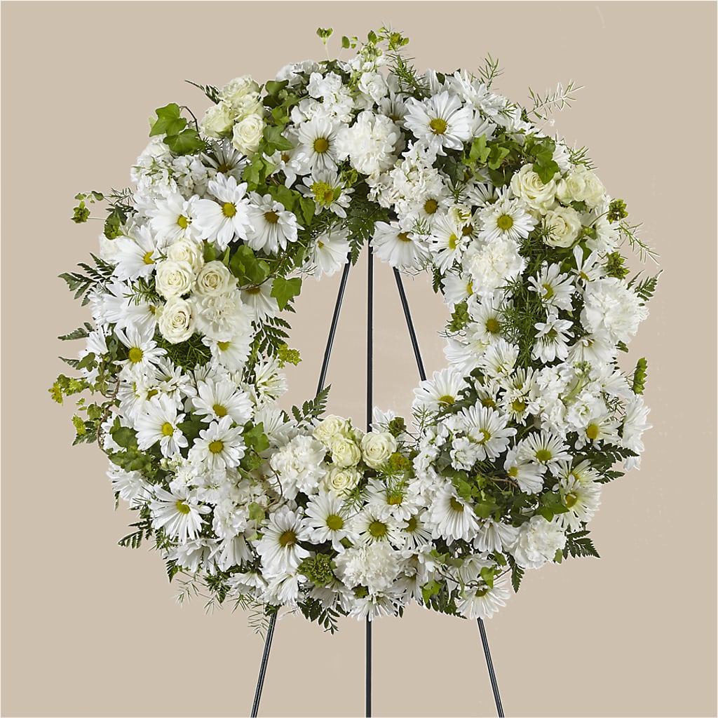 Faithful Wishes Wreath – Flower House Iii, Spring Hill FL