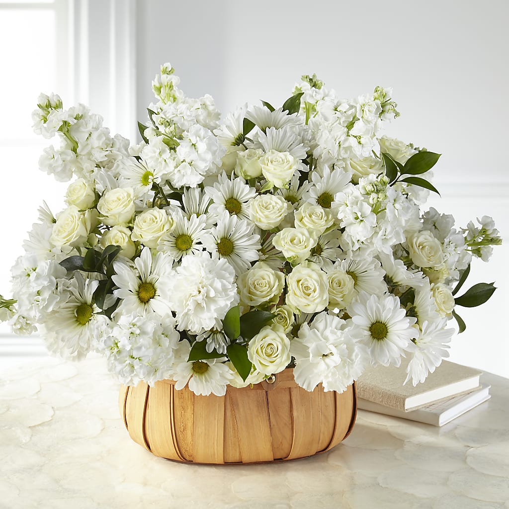 Graceful Garden Basket – Flower House Iii, Spring Hill FL