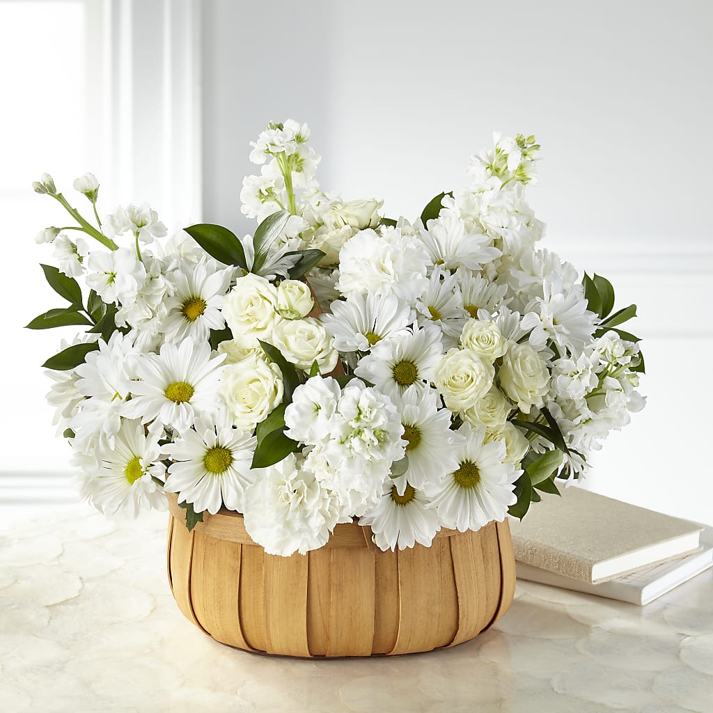 Graceful Garden Basket – Flower House Iii, Spring Hill FL
