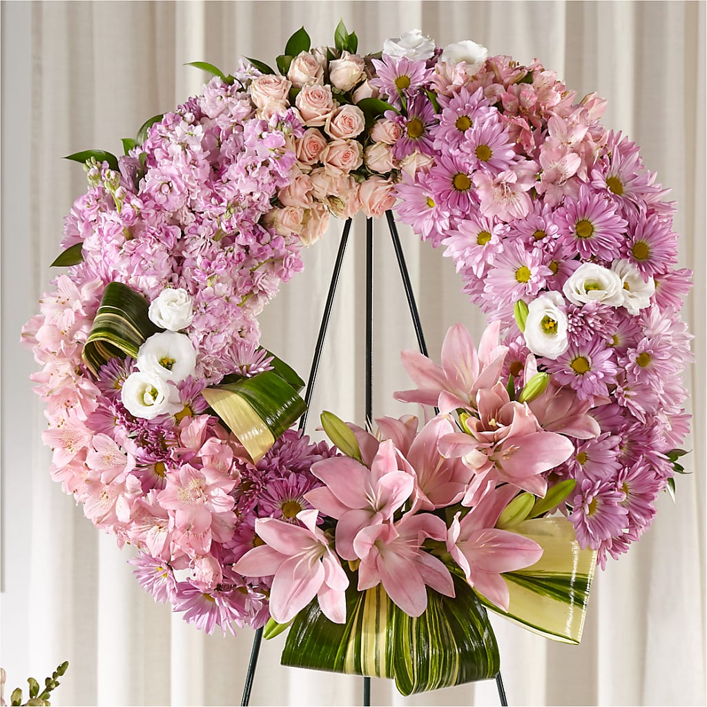 Gift of Warmth Wreath – Flower House Iii, Spring Hill FL