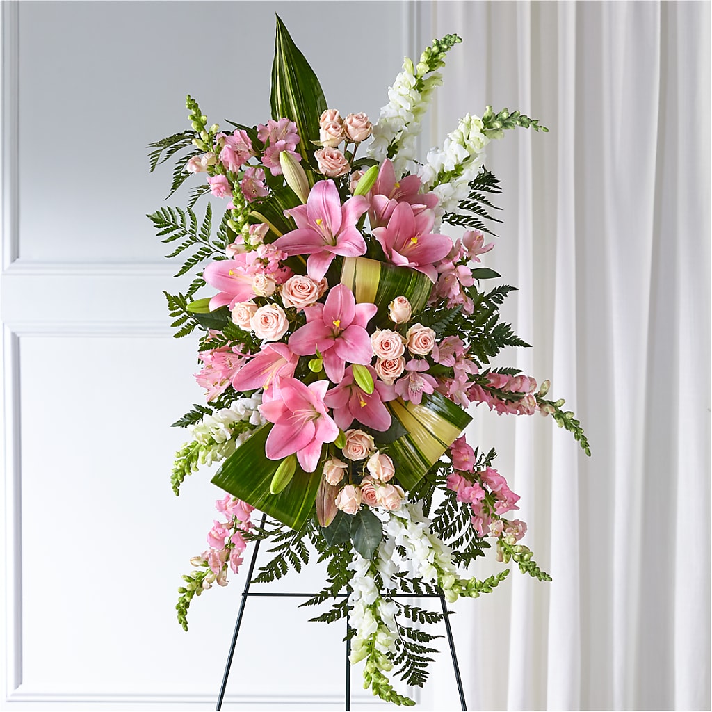 Elegant Embrace Standing Spray – Flower House Iii, Spring Hill FL