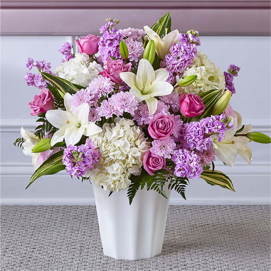 Heaven Sent Floor Basket – Flower House Iii, Spring Hill FL