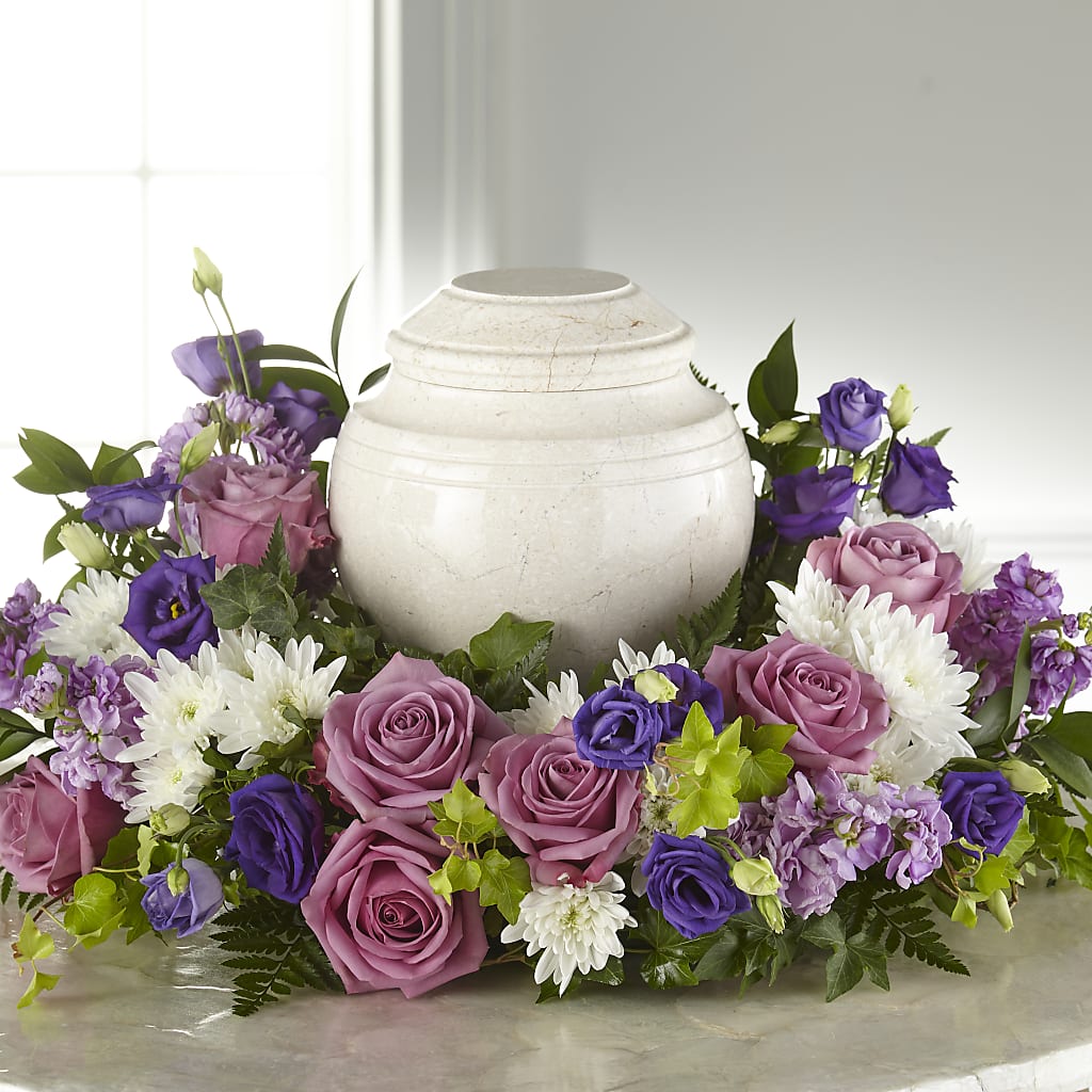 Blooming Sympathy Cremation Adornment – Flower House Iii, Spring Hill FL