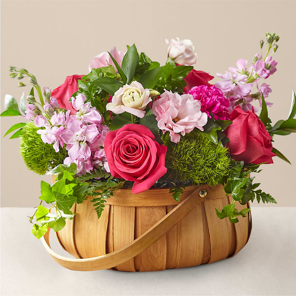 Radiance in Bloom Basket – Flower House Iii, Spring Hill FL