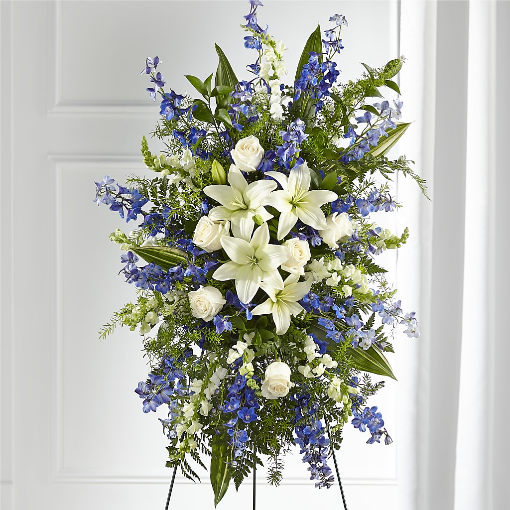 Faithful Friend Standing Spray – Flower House Iii, Spring Hill FL