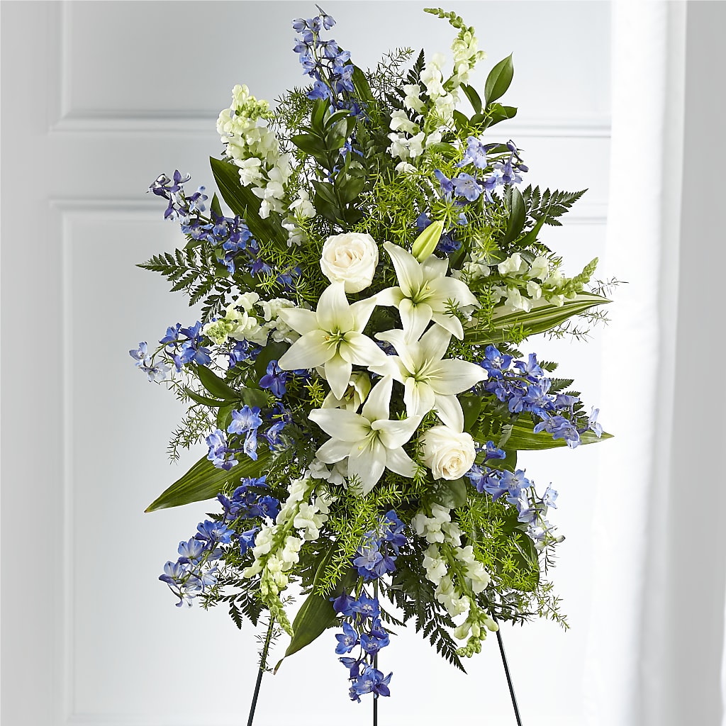 Faithful Friend Standing Spray – Flower House Iii, Spring Hill FL