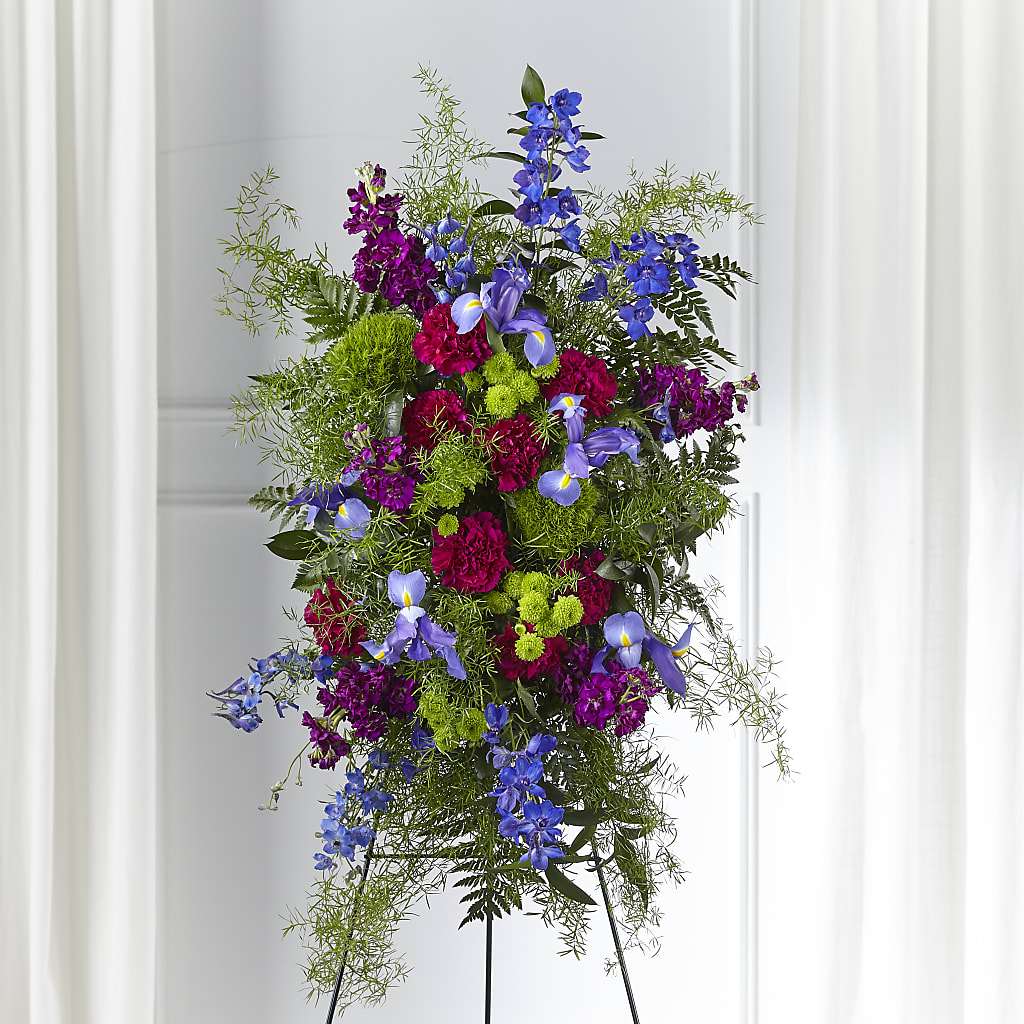 Heavenly Skies Standing Spray – Flower House Iii, Spring Hill FL