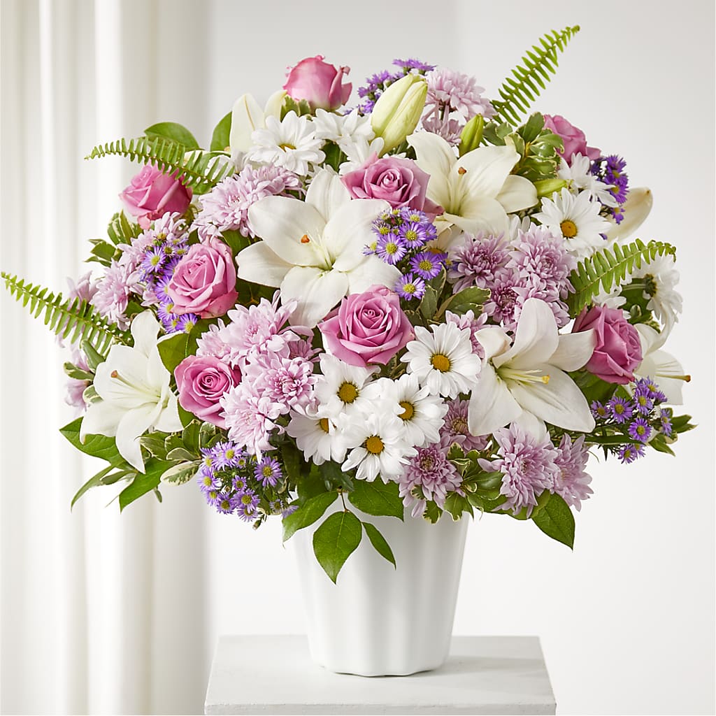 Warmest Thoughts Tabletop Basket – Flower House Iii, Spring Hill FL