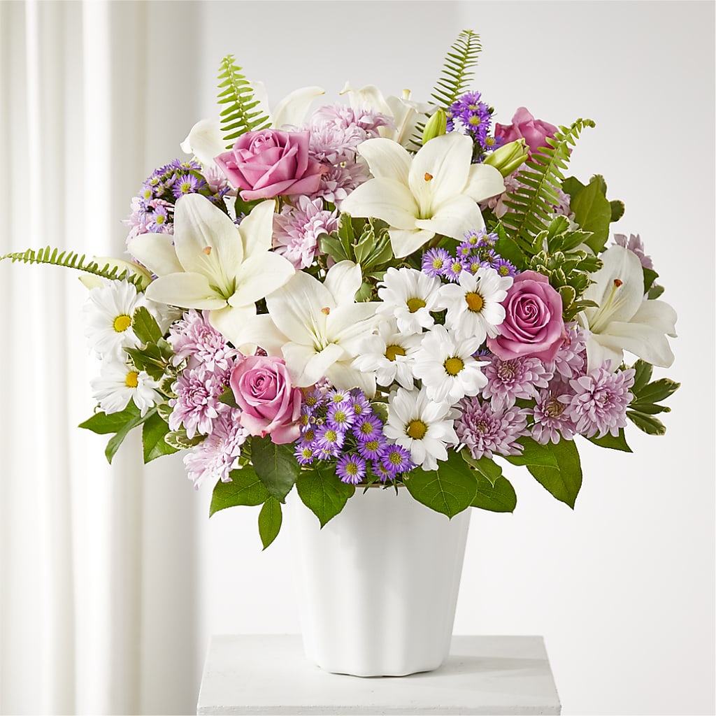Warmest Thoughts Tabletop Basket – Flower House Iii, Spring Hill FL