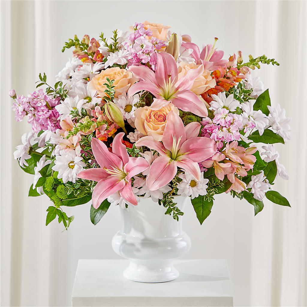 Heartfelt Gesture Urn Arrangement – Flower House Iii, Spring Hill FL