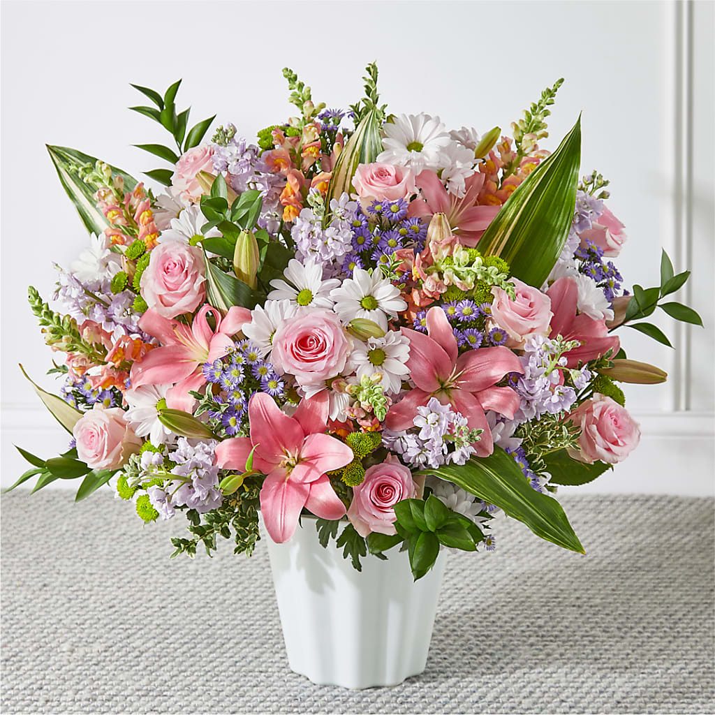 Abundant Compassion Floor Basket – Flower House Iii, Spring Hill FL
