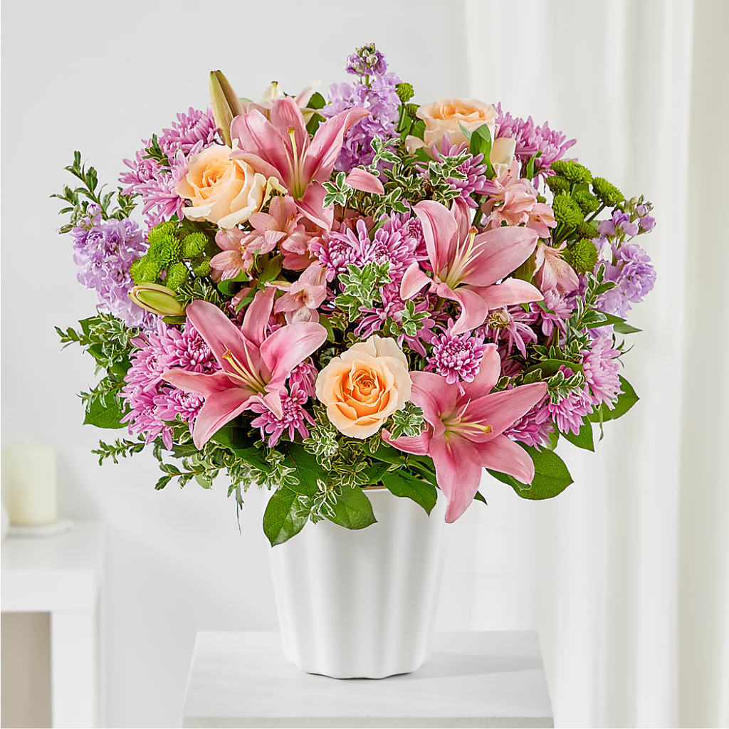 Supportive Embrace Tabletop Basket – Flower House Iii, Spring Hill FL
