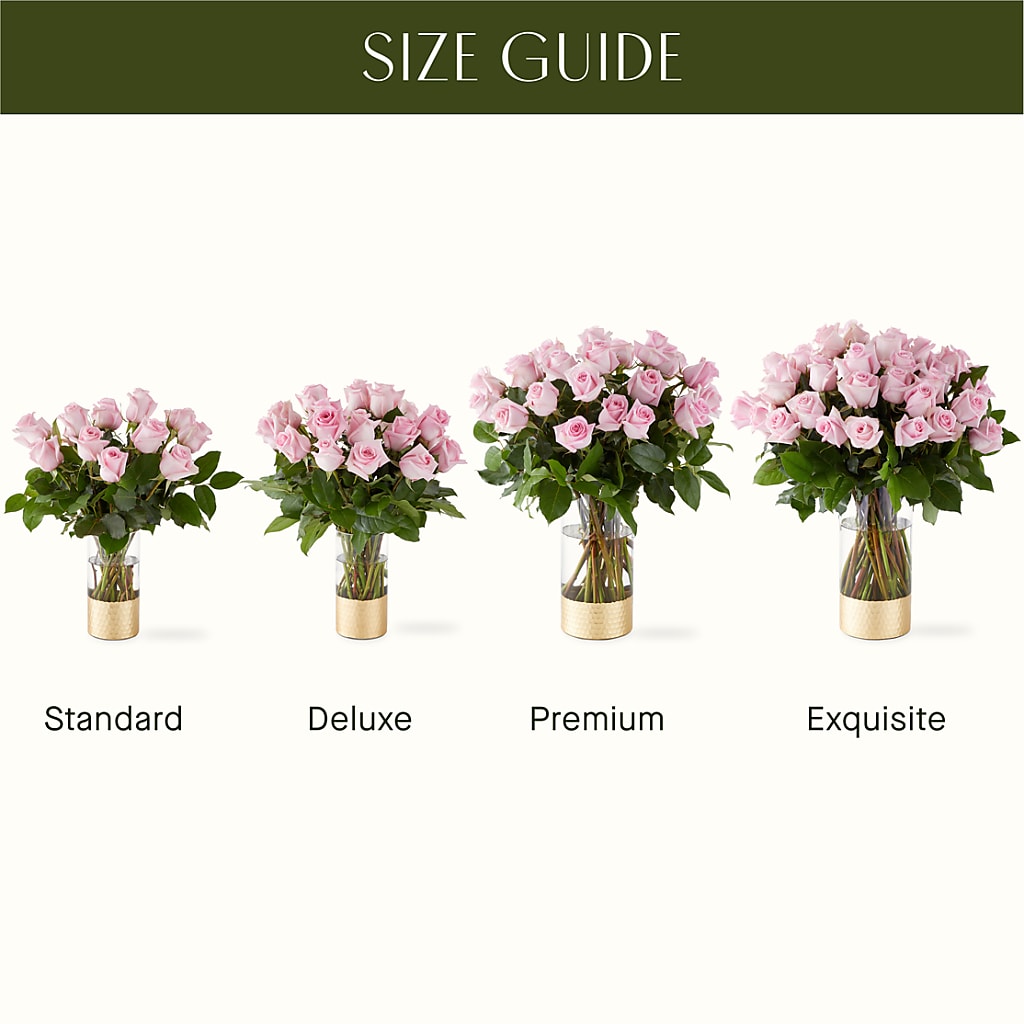 Picture Perfect Pink Rose Bouquet – Flower House Iii, Spring Hill FL