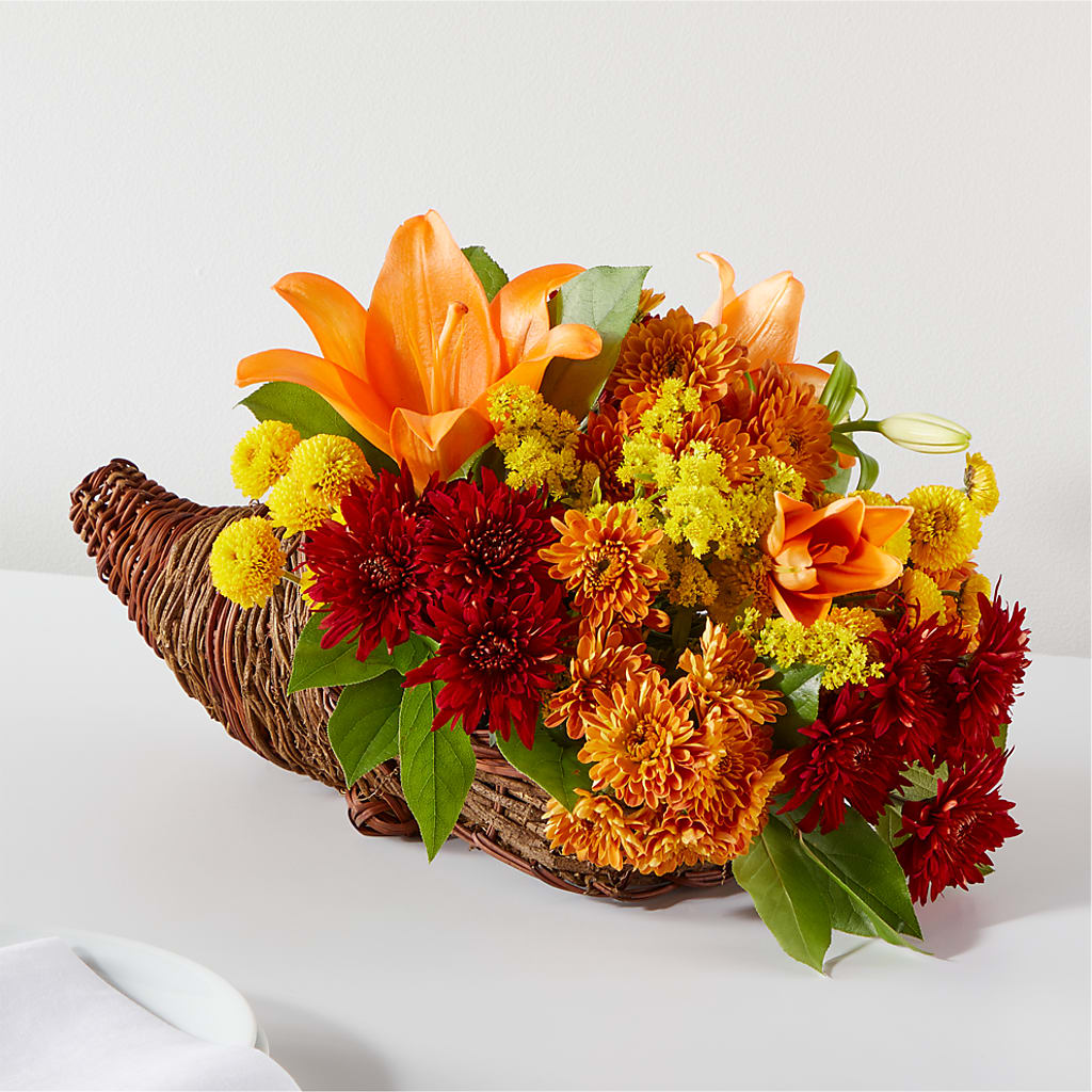 Bouquet of Blessings Cornucopia – Flower House Iii, Spring Hill FL
