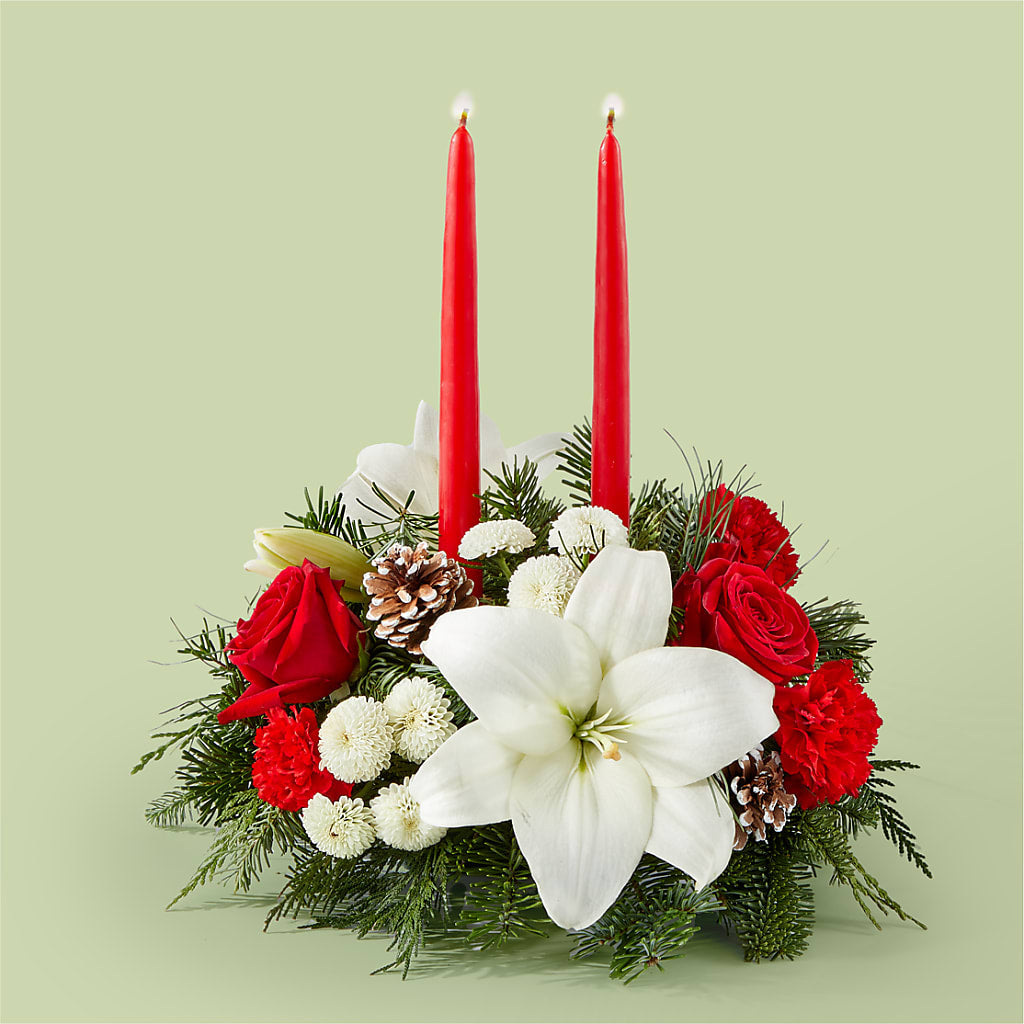 Seasonal Festivities Centerpiece – Flower House Iii, Spring Hill FL