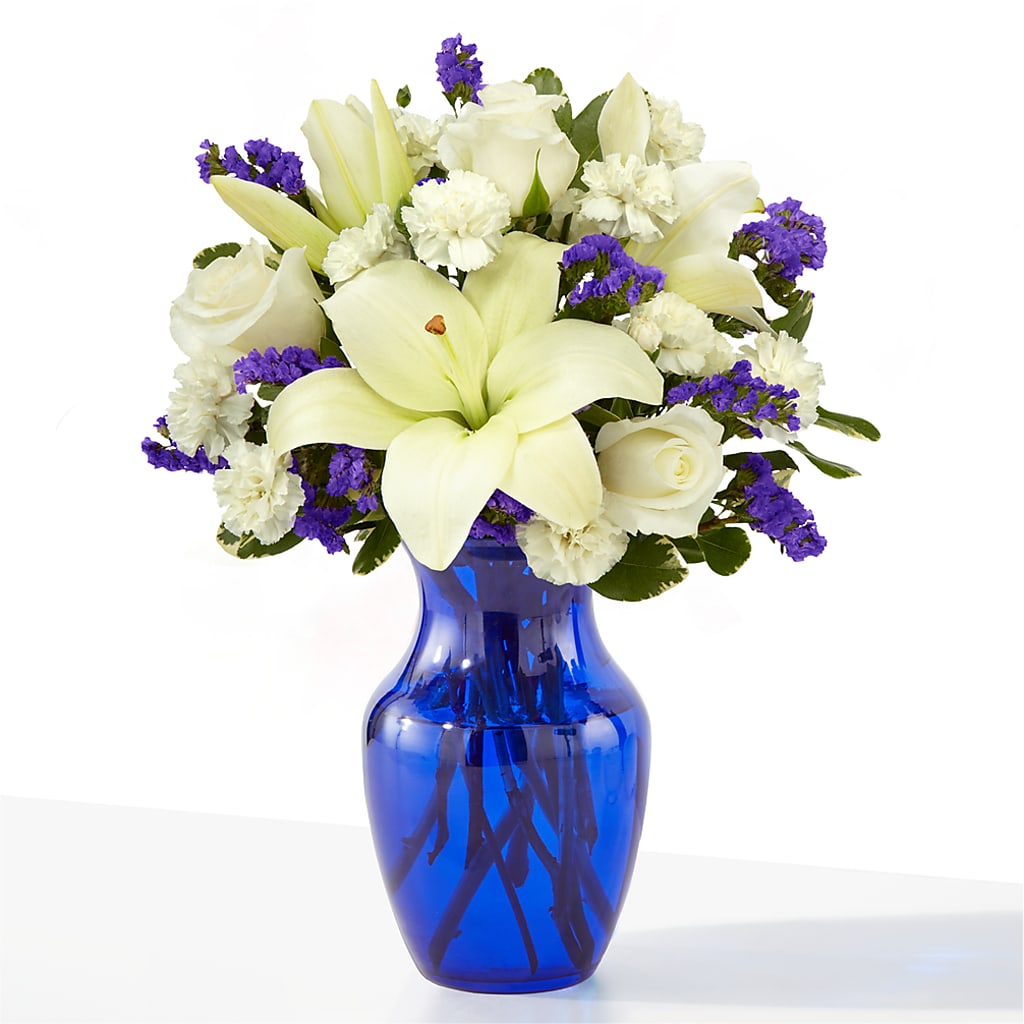 Sapphire Rush Bouquet – Flower House Iii, Spring Hill FL