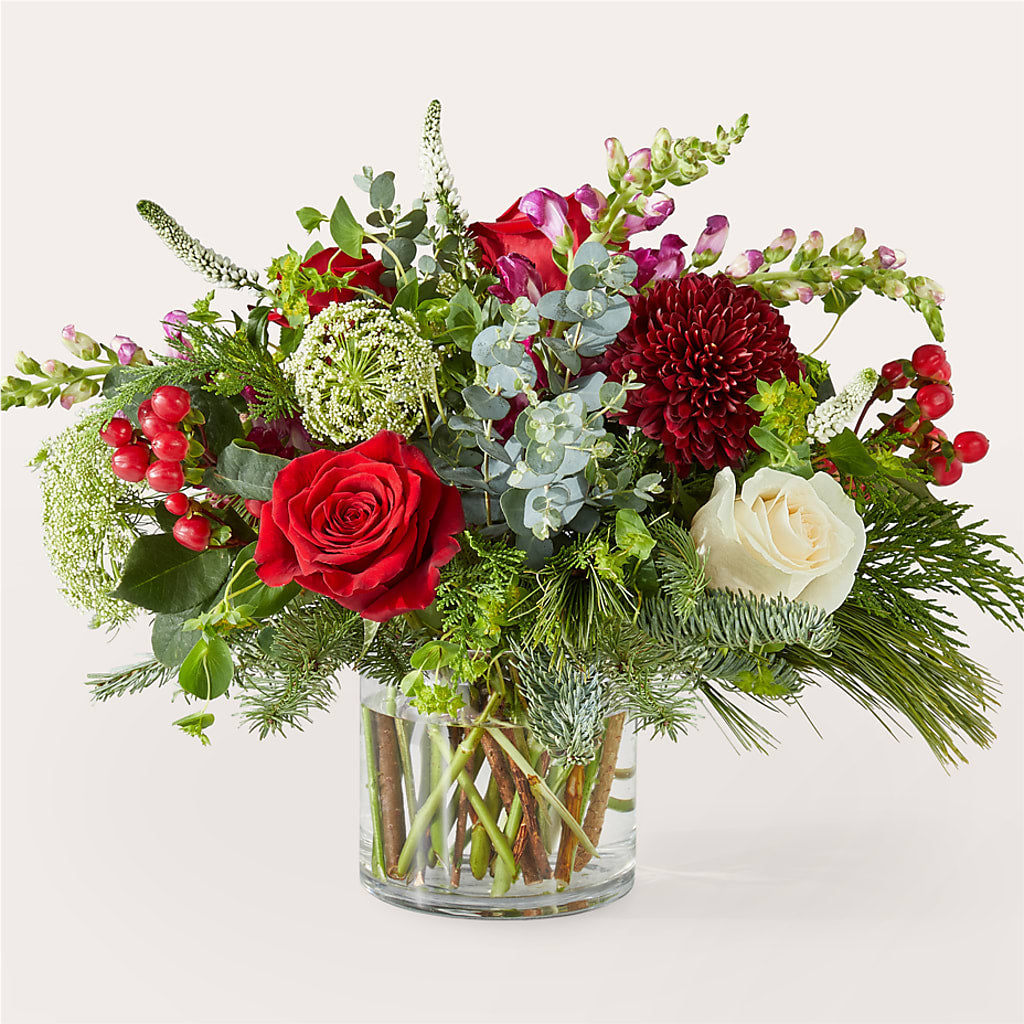 Cranberry Fizz Bouquet – Flower House Iii, Spring Hill FL