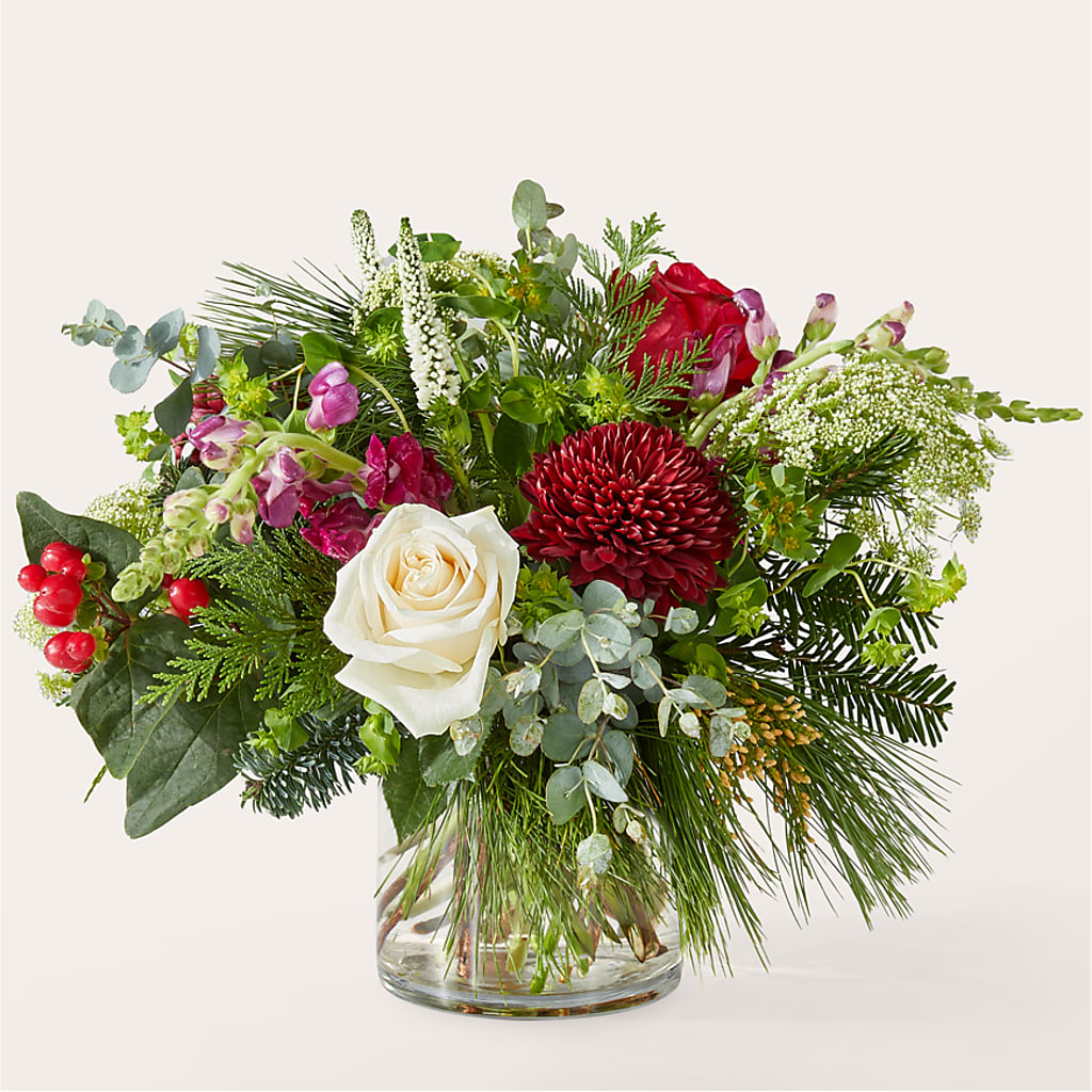 Cranberry Fizz Bouquet – Flower House Iii, Spring Hill FL