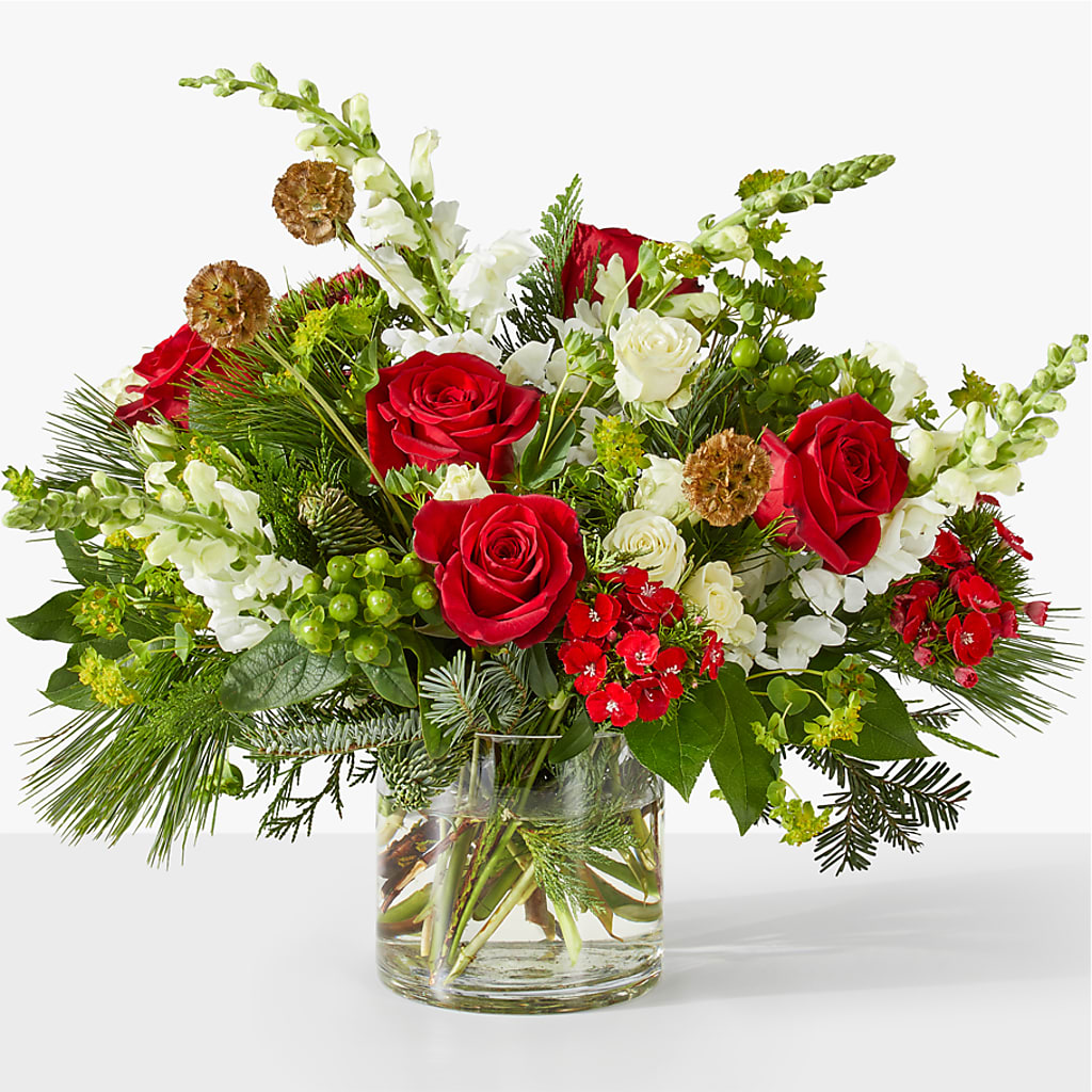 Deck the Halls Bouquet – Flower House Iii, Spring Hill FL