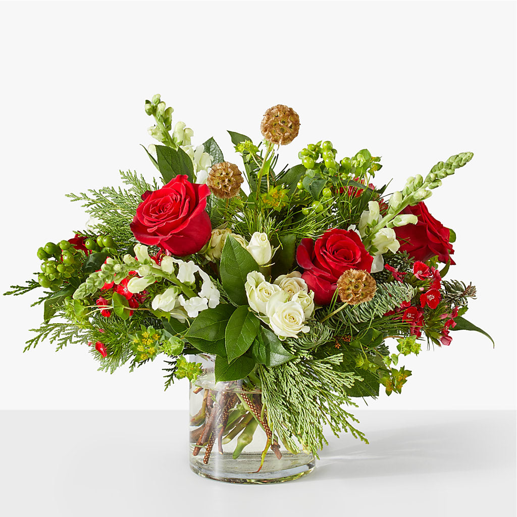 Deck the Halls Bouquet – Flower House Iii, Spring Hill FL