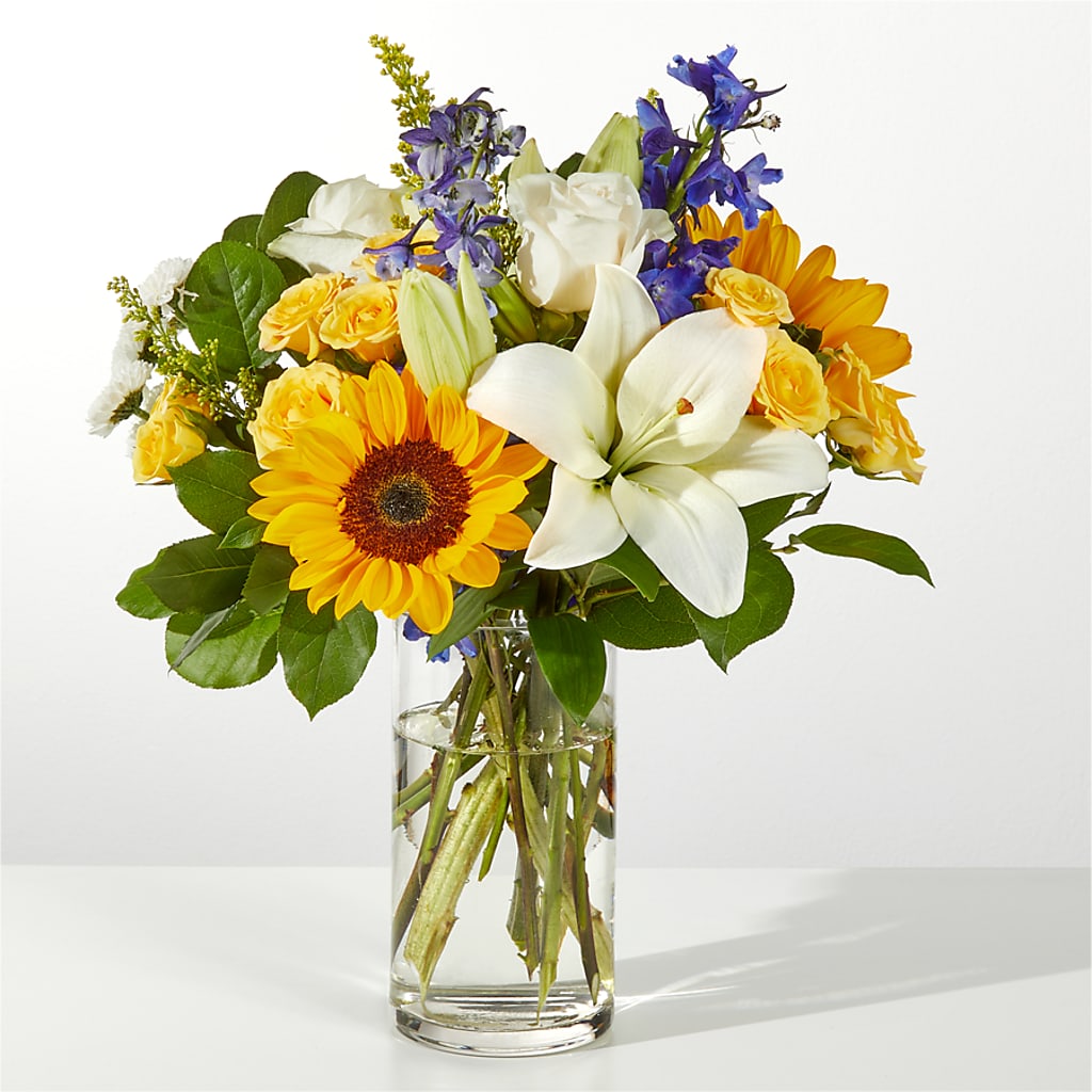 Wonderfully Sunny Bouquet – Flower House Iii, Spring Hill FL