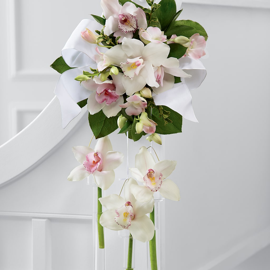 Perfect Entrance Pew Arrangement – Flower House Iii, Spring Hill FL