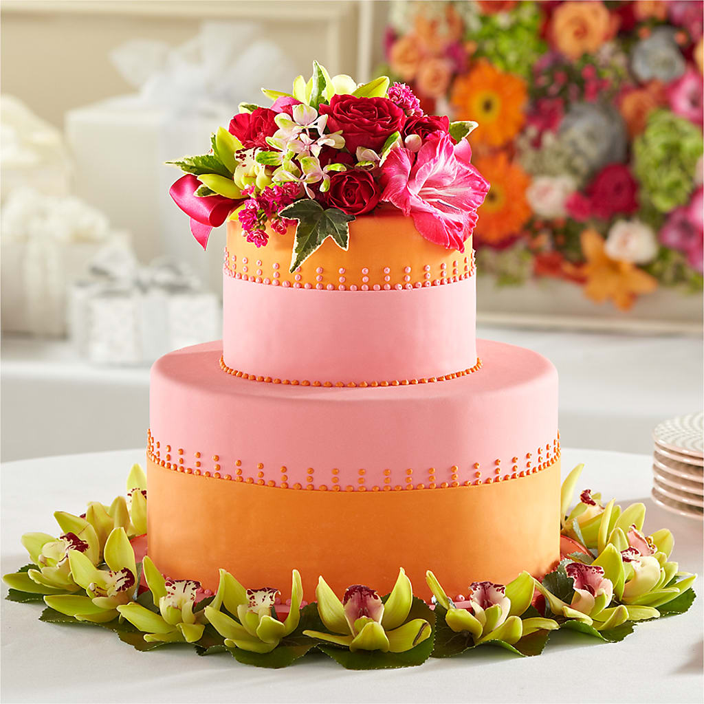 Sweet Citrus Cake Decor – Flower House Iii, Spring Hill FL